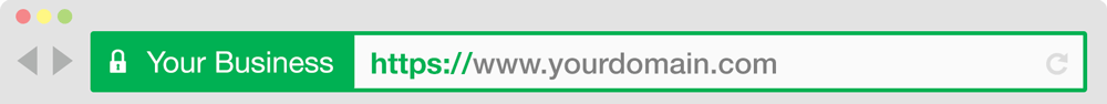 EV Green Address Bar