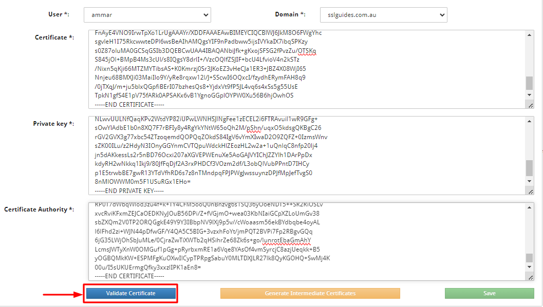 Centos Web Panel 7 SSL Details