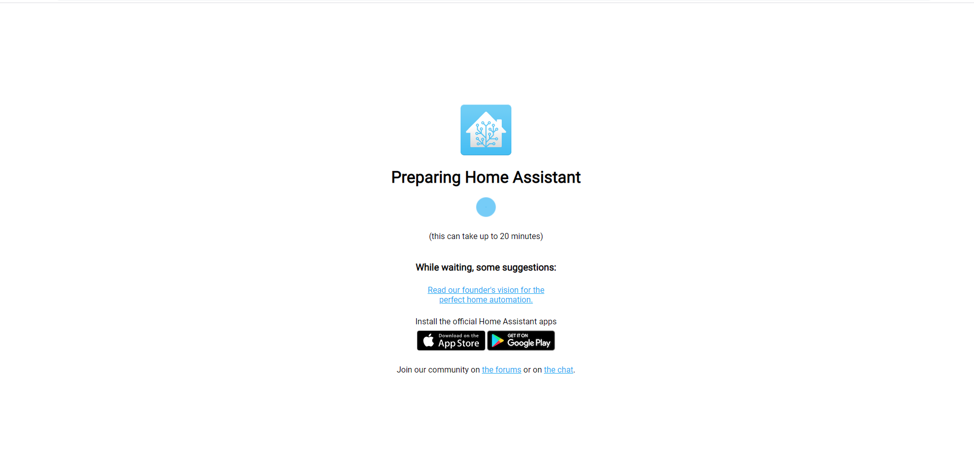 prepare home assistant