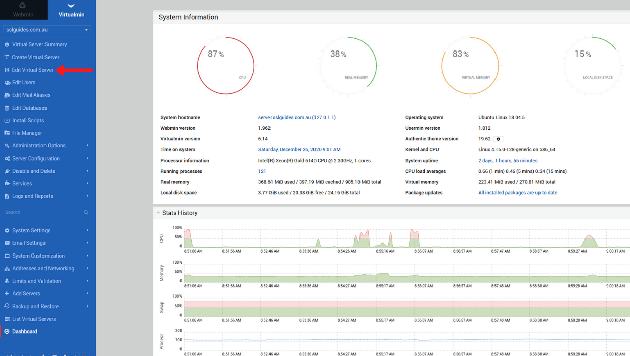 webmin ssl