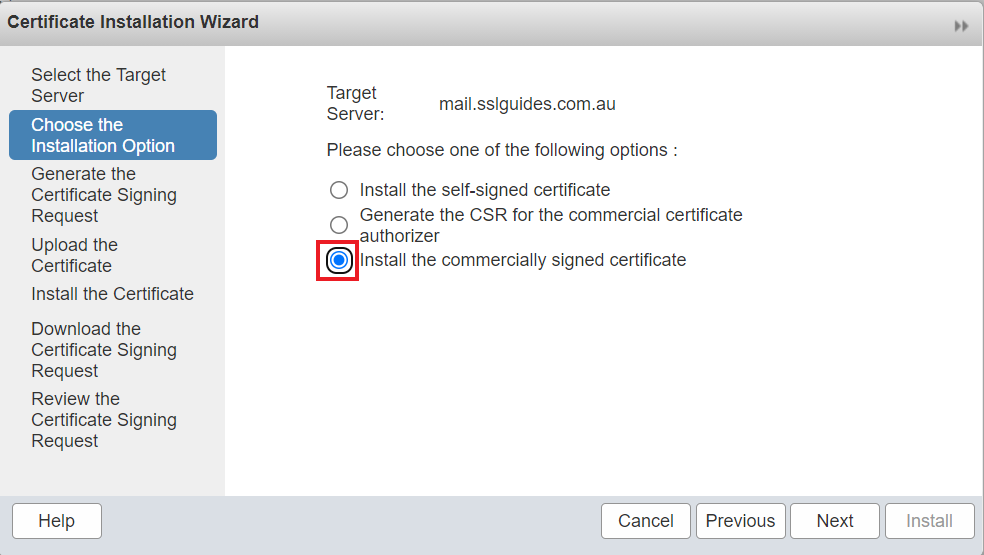 Zimbra Mail Server SSL Configuration and Installation Guide